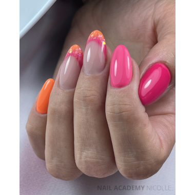 Fantasy French Pink Orange