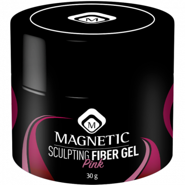 Magnetic Sculpting Fiber Gel Pink 30 gr.