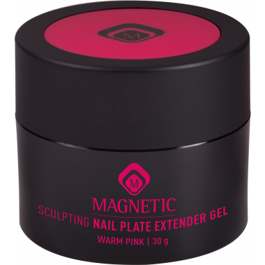Magnetic Sculpting Gel Nailplate Extender Warm Pink 30 gr.