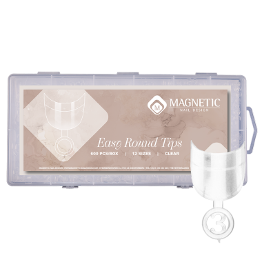 Magnetic Easy Round Tips 600 pcs