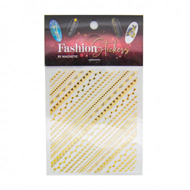Magnetic Fashion Sticker Gold - Graphic