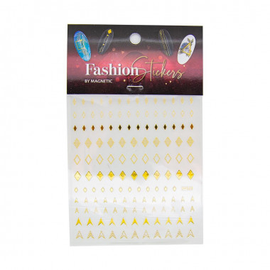 Magnetic Fashion Sticker Gold - Diamond