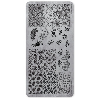 Magnetic Stamping Plate 03 - Floral