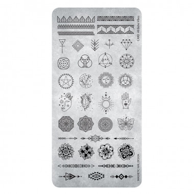 Magnetic Stamping Plate 48 - Boho Vipes