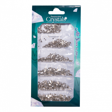 Magnetic Awesome Crystals 6 sizes - Clear