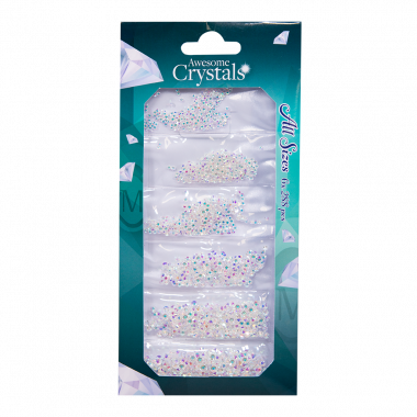Magnetic Awesome Crystals 6 sizes - Transparant