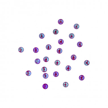 Magnetic Rhinestones Neon Purple 20 pcs - Maat M