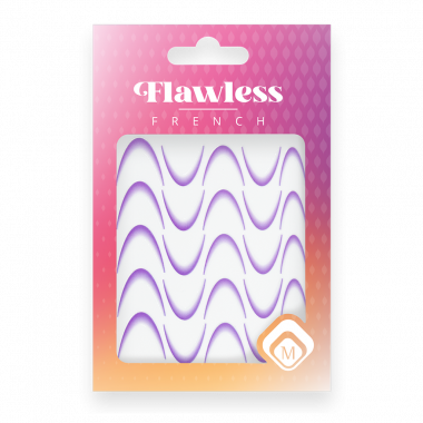 Magnetic Flawless French Sticker Purple
