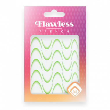 Magnetic Flawless French Sticker Green