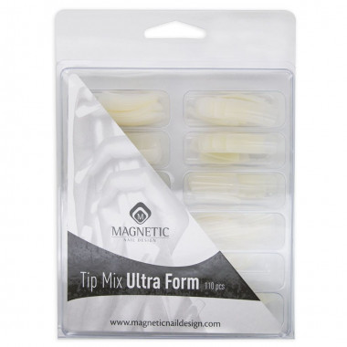 Magnetic Ultra Form Tip Mix 110 pcs / 11 sizes