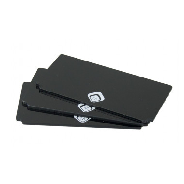 Cards for Magnetic Nailart Display 10 Pcs Black