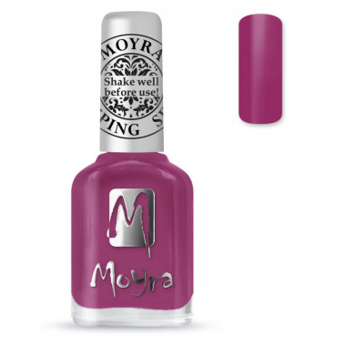 Moyra Stamping Nail Polish 39 Peony Red