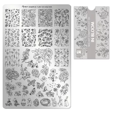 Moyra Stamping Plate 130 In Bloom
