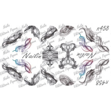 Nailin Wrap design 458