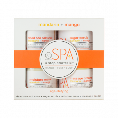 BCL SPA Starterkit - Mandarin + Mango 4-step 473 ml.