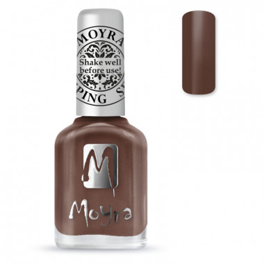 Moyra Stamping Nail Polish 37 Chocolate Brown