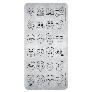 Magnetic Stamping Plate 62 - Expressions