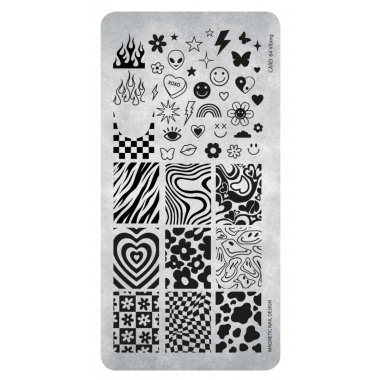 Magnetic Stamping Plate 64 - Vibing