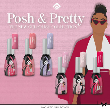 Magnetic Gelpolish Collectie 'Posh & Pretty'