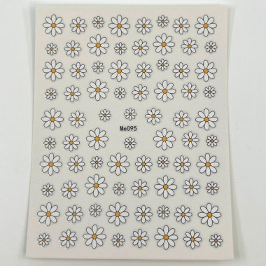 NIC Nailart Sticker Flowers 07