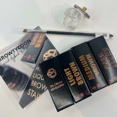 BrowTycoon Liquid Hybrid Tint Starterkit