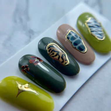 NIC Nailart Sticker Animal Structure