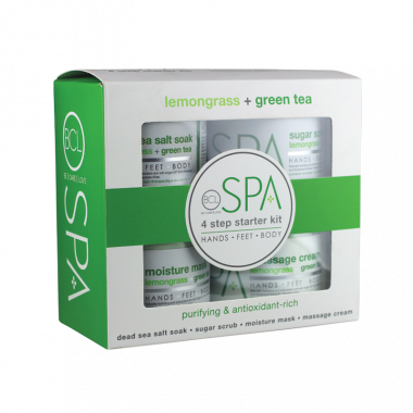 BCL SPA Starterkit - Lemongrass + Green Tea 4-step 473 ml.