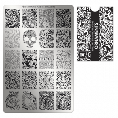 Moyra Stamping Plate 03 Ornaments