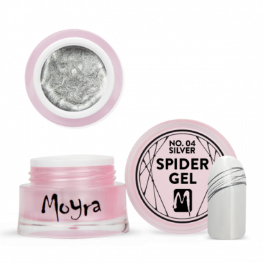 Moyra Spider Gel No4 Silver