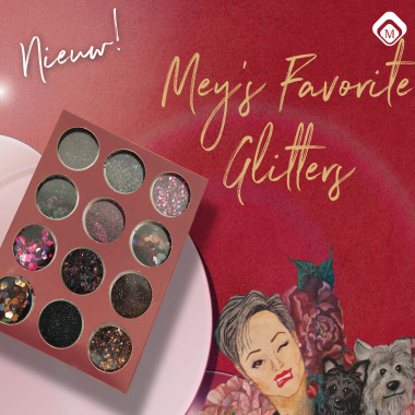 Magnetic 'Mey's Favorite' Glitter Box