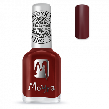 Moyra Stamping Nail Polish 03 Burgundy Red