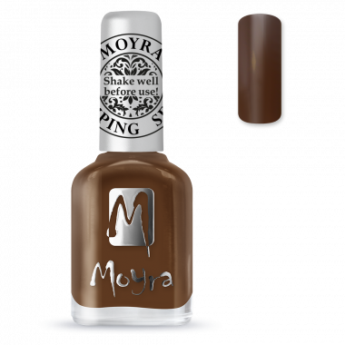 Moyra Stamping Nail Polish 13 Dark Brown