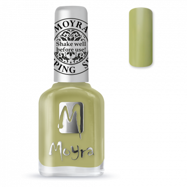Moyra Stamping Nail Polish 15 Light Green