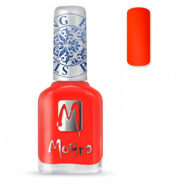 Moyra Stamping Nail Polish 21 Neon Red