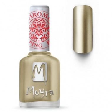 Moyra Stamping Nail Polish 24 Chrome Gold