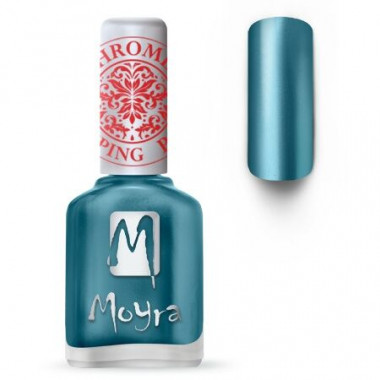 Moyra Stamping Nail Polish 26 Chrome Blue
