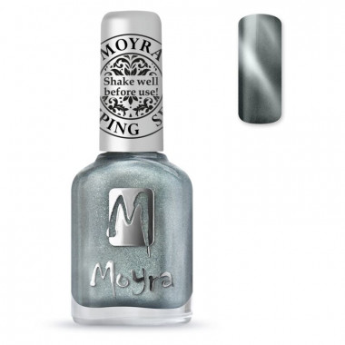 Moyra Stamping Nail Polish 30 Cat Eye Silver