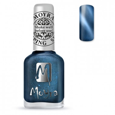 Moyra Stamping Nail Polish 33 Cat Eye Blue