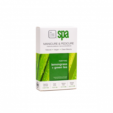 BCL SPA Packet Box - Lemongrass + Green Tea 4-step (sachets)