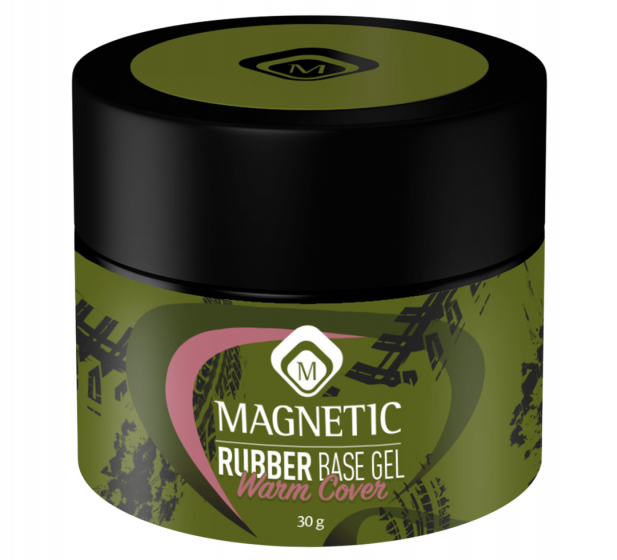 Magnetic Rubberbase Gel - Warm Cover 30 gram