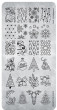 Magnetic Stamping Plate 26 - Christmas 02
