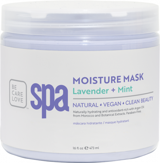 BCL SPA Moisture Mask - Lavender + Mint 473 ml.