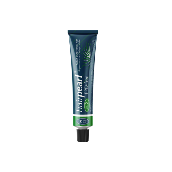 Hairpearl PPD-free Wimper-, en Wenkbrauwverf - Midnight Blue