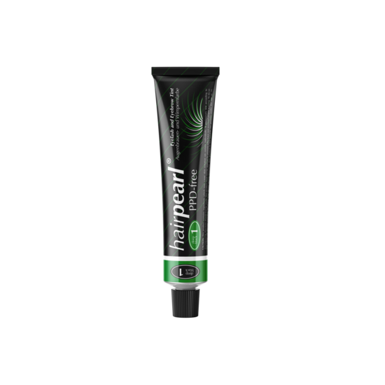 Hairpearl PPD-free Wimper-, en Wenkbrauwverf - Raven Black