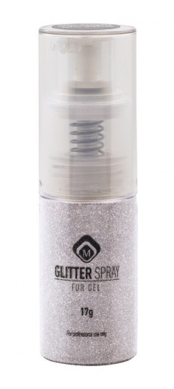 Magnetic Glitterspray - White