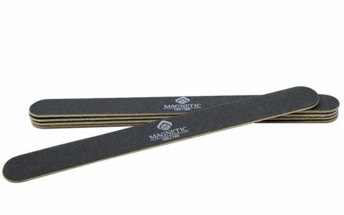 Magnetic Emery Board Black - 240/240 grit 