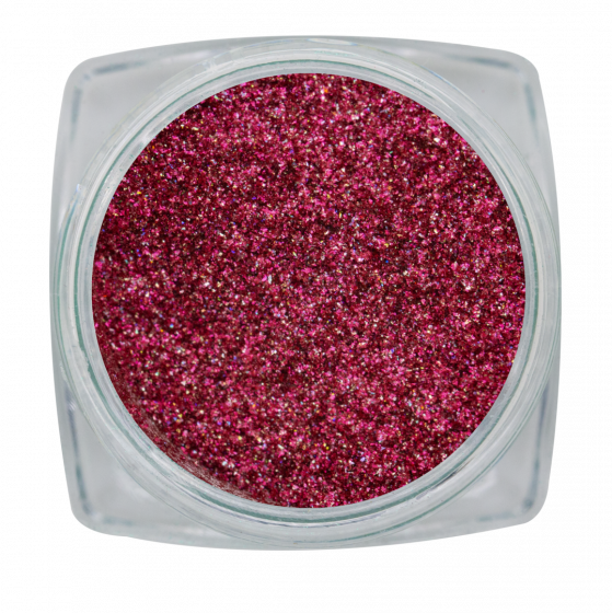 Magnetic Chrome Sparkle - Red