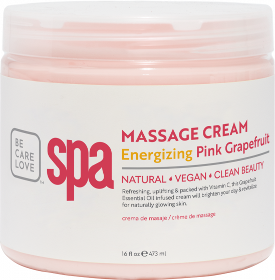 BCL SPA Massage Cream - Pink Grapefruit 473 ml.