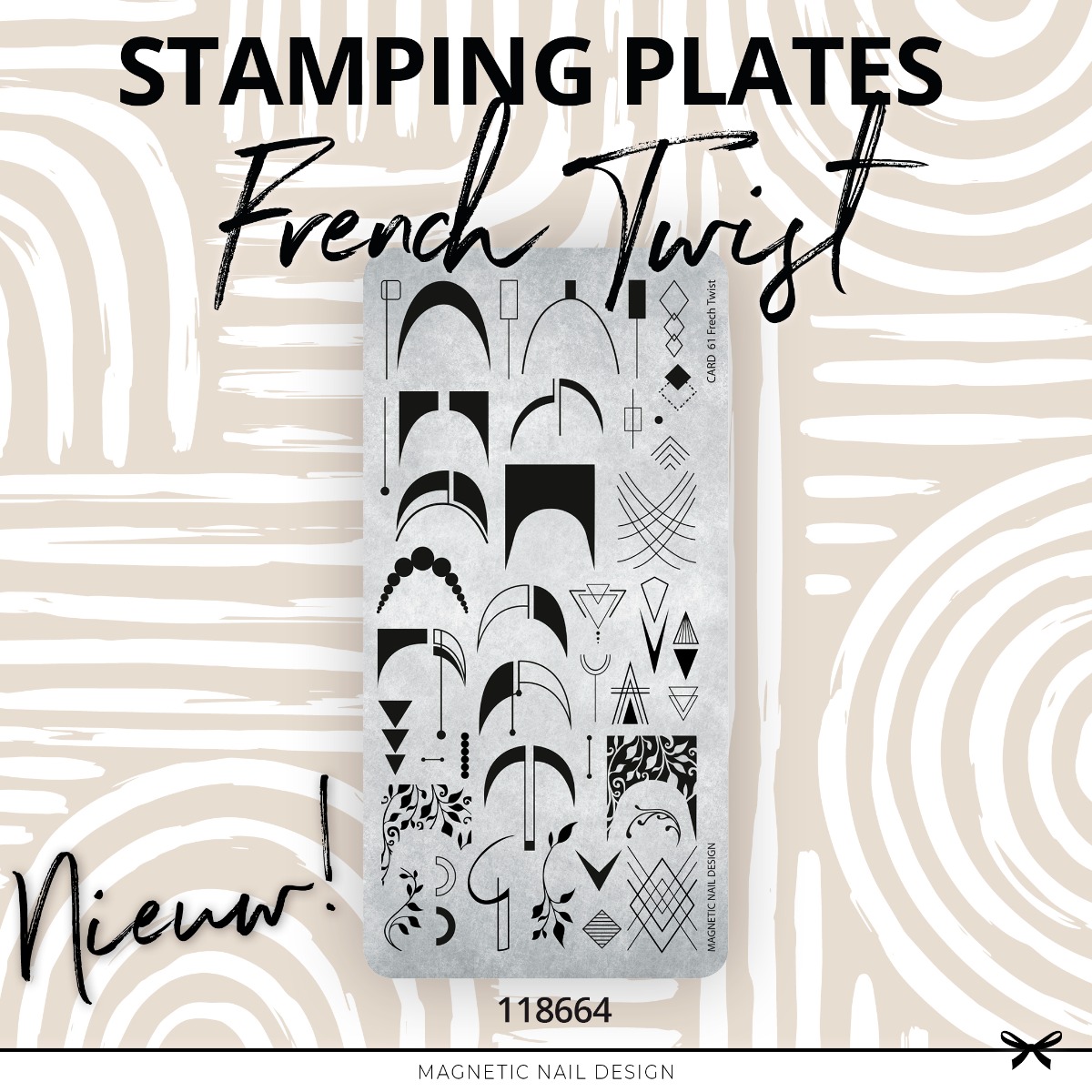 Stamping Plate French Twist
