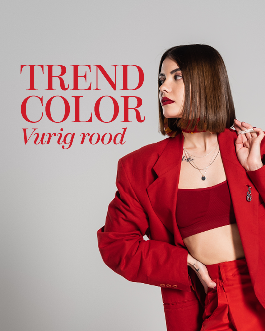 nagel trend kleur rood